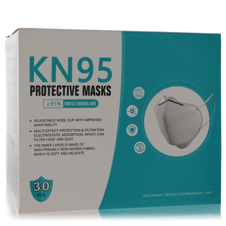 Kn95 Mask by Kn95Thirty (30) KN95 Masks, Adjustable Nose Clip, Soft non-woven fabric, FDA and CE Approved (Unisex) 1 sizeKn951 size