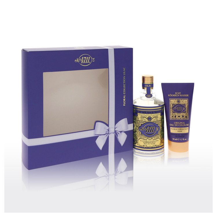 4711 Lilac by 4711Gift Set (Unisex) -- 3.4 oz Eau De Cologne Spray + 1.7 oz Shower Gel4711--