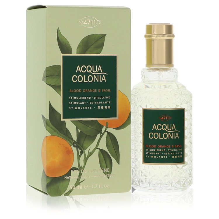 4711 Acqua Colonia Blood Orange & Basil by 4711Eau De Cologne Spray (Unisex) 1.7 oz47111.7 oz
