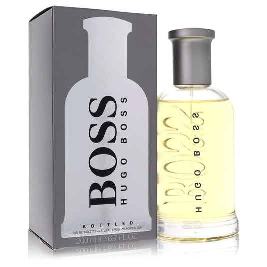 No. 6 Hugo Boss 6.7 OZ ML Eau De Toilette ( damage box )