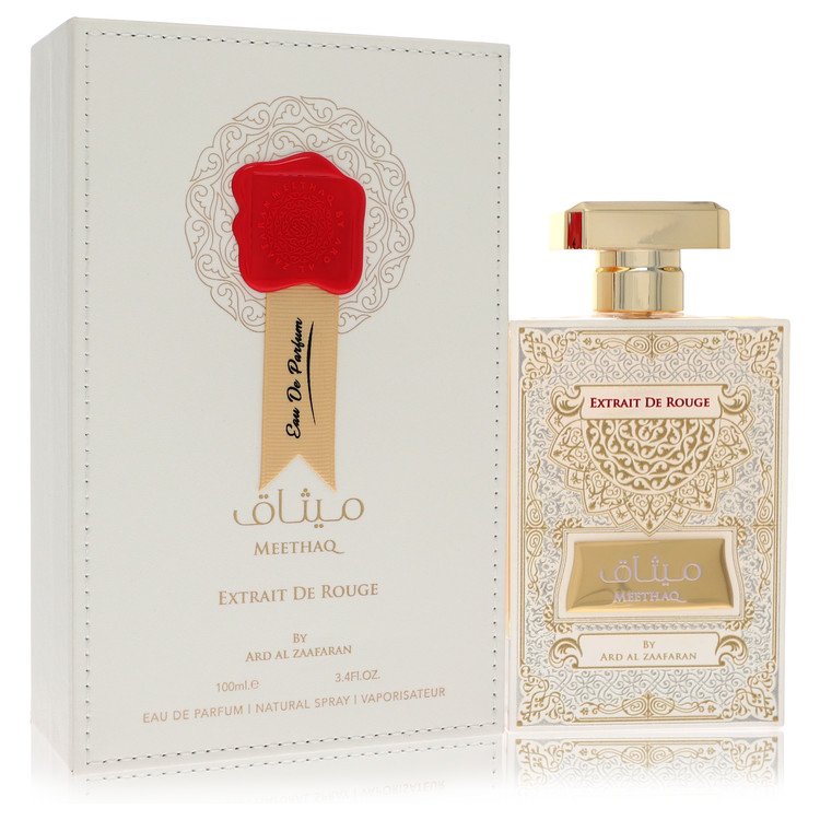Ard Al Zaafaran Meethaq Extrait De Rouge by Al ZaafaranEau De Parfum Spray (Unisex) 3.4 ozAl Zaafaran3.4 oz