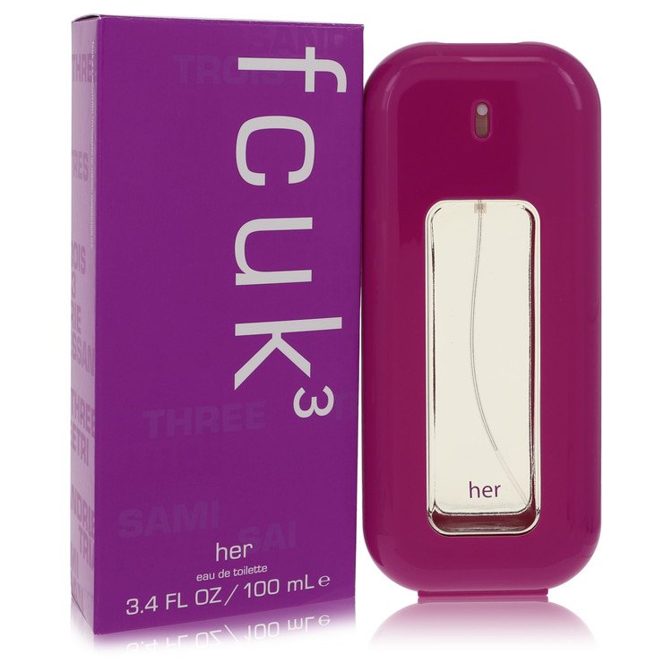 Fcuk 3 by French ConnectionEau De Toilette Spray 3.4 ozFrench Connection3.4 oz
