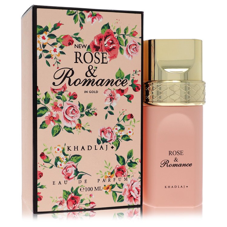 Khadlaj Rose & Romance In Gold by KhadlajEau De Parfum Spray 3.4 ozKhadlaj3.4 oz