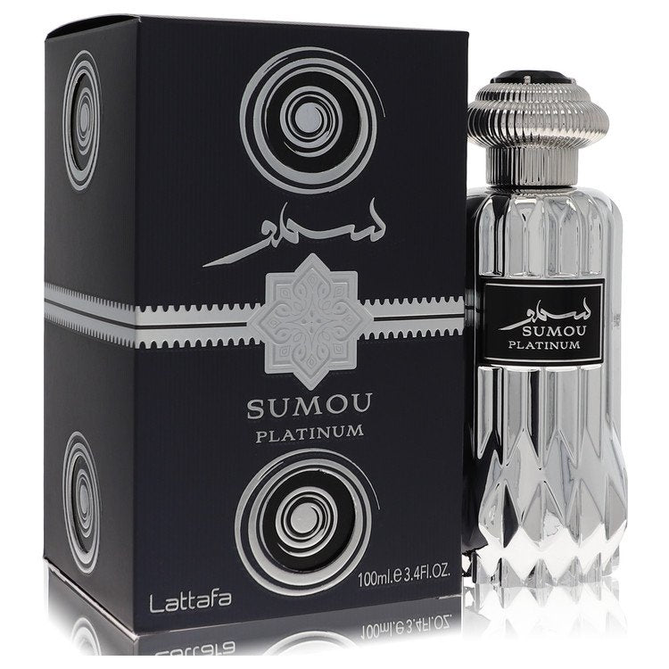 Lattafa Sumou Platinum by LattafaEau De Parfum Spray (Unisex) 3.4 ozLattafa3.4 oz