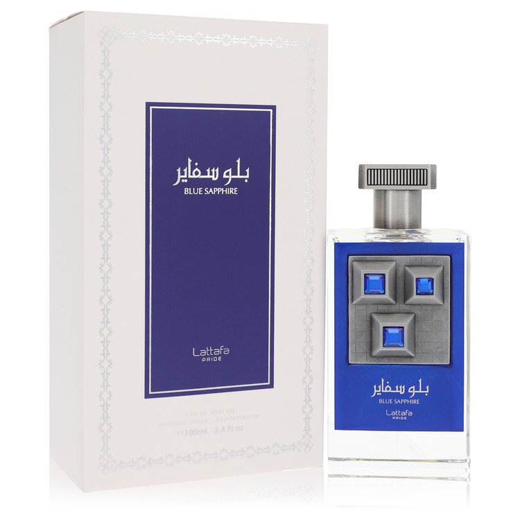 Lattafa Pride Blue Sapphire by LattafaEau De Parfum Spray (Unisex) 3.4 ozLattafa3.4 oz