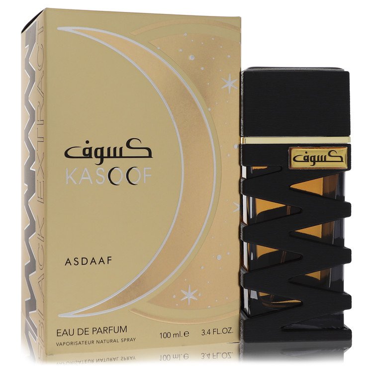 Lattafa Asdaaf Kasoof Black Extract by LattafaEau De Parfum Spray (Unisex) 3.4 ozLattafa3.4 oz