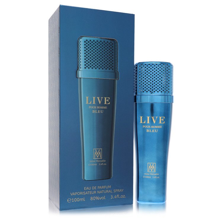 Victor Manuelle Live Bleu by Victor ManuelleEau De Parfum Spray 3.4 ozVictor Manuelle3.4 oz