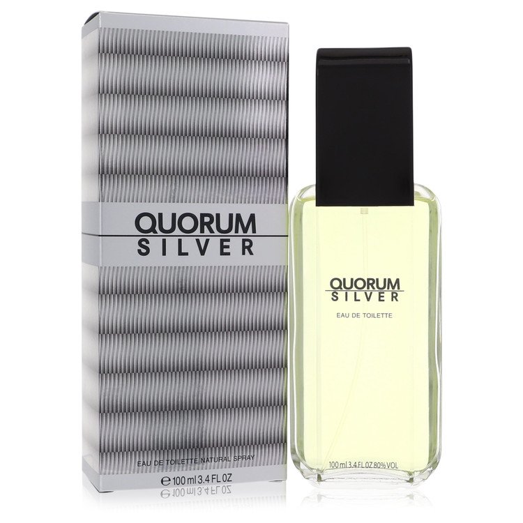 Quorum Silver by PuigEau De Toilette Spray 3.4 ozPuig3.4 oz