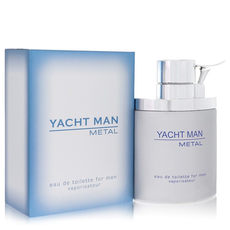 Yacht Man Metal by MyrurgiaEau De Toilette Spray 3,4 ozMyrurgia3,4 oz