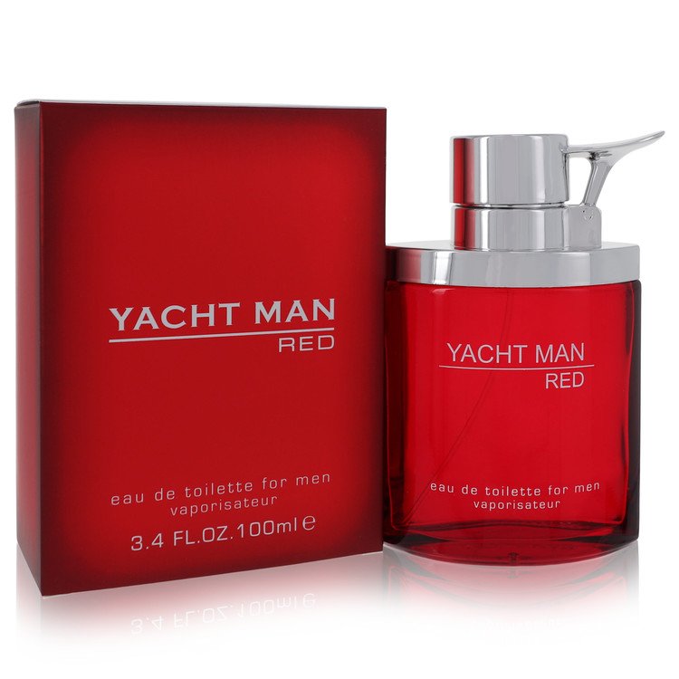 Yacht Man Red by MyrurgiaEau De Toilette Spray 3,4 ozMyrurgia3,4 oz