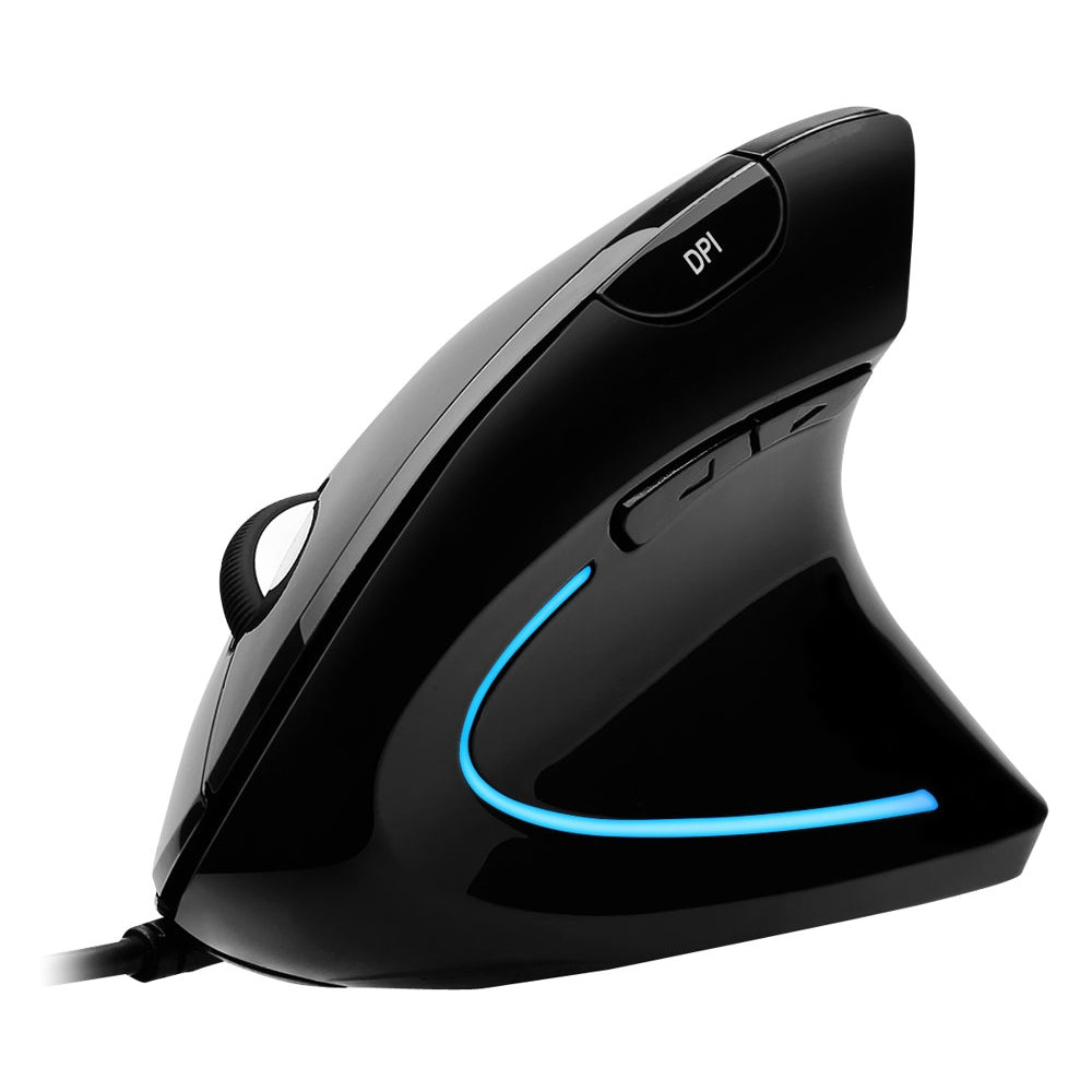 Adesso - iMouse ��tico Mouse Ergon��mico - Glossy Preto-IMOUSEE1