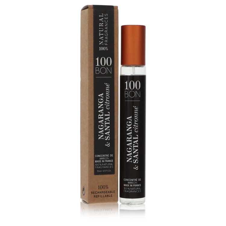 100 Bon Nagaranga & Santal Citronne by 100 BonMini Concentree De Parfum (Unisex Refillable) .5 oz100 Bon.5 oz