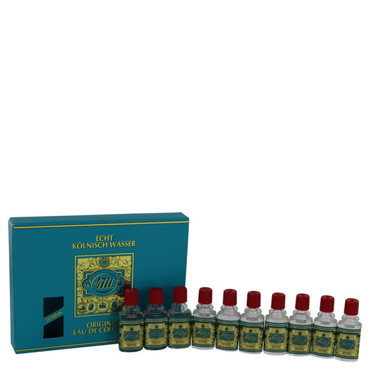 4711 by 4711Gift Set -- Includes Ten (10) Travel size Eau De Cologne .10 oz  in a gift box4711--