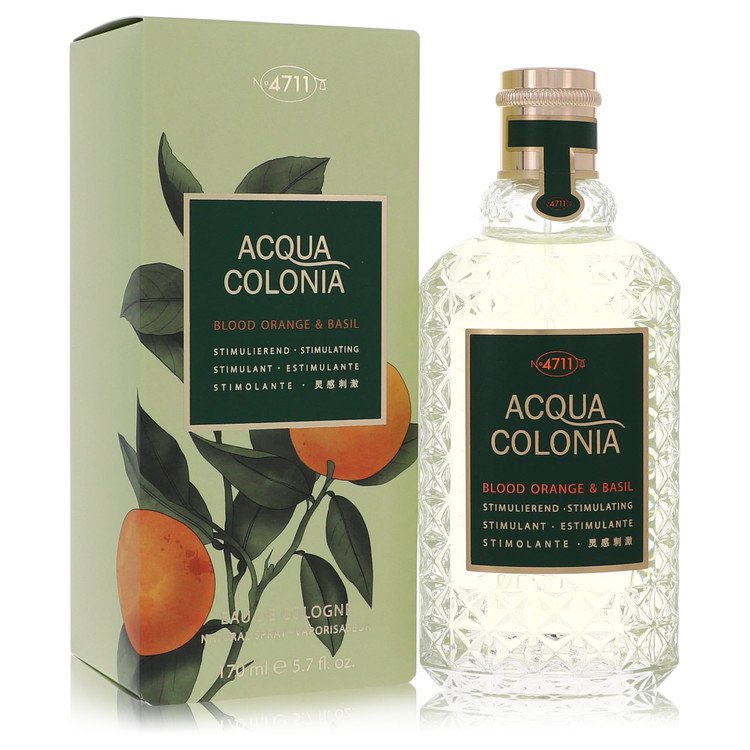 4711 Acqua Colonia Blood Orange & Basil by 4711Eau De Cologne Spray (Unisex) 5.7 oz47115.7 oz