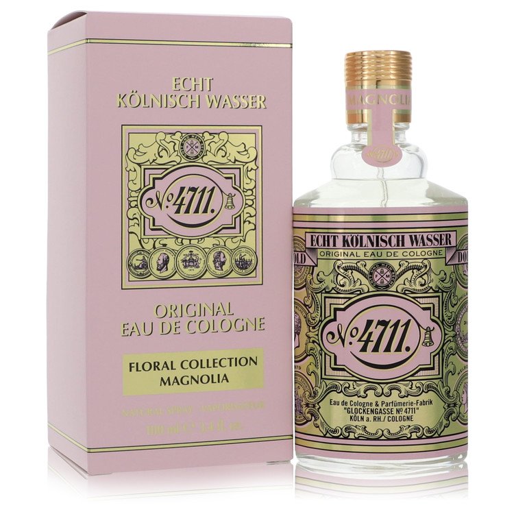 4711 Floral Collection Magnolia by 4711Eau De Cologne Spray (Unisex) 3.4 oz47113.4 oz