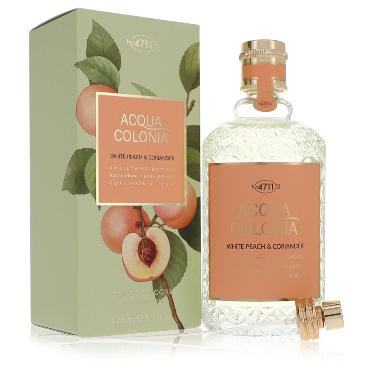 4711 Acqua Colonia White Peach & Coriander by 4711Eau De Cologne Spray (Unisex) 5.7 oz47115.7 oz