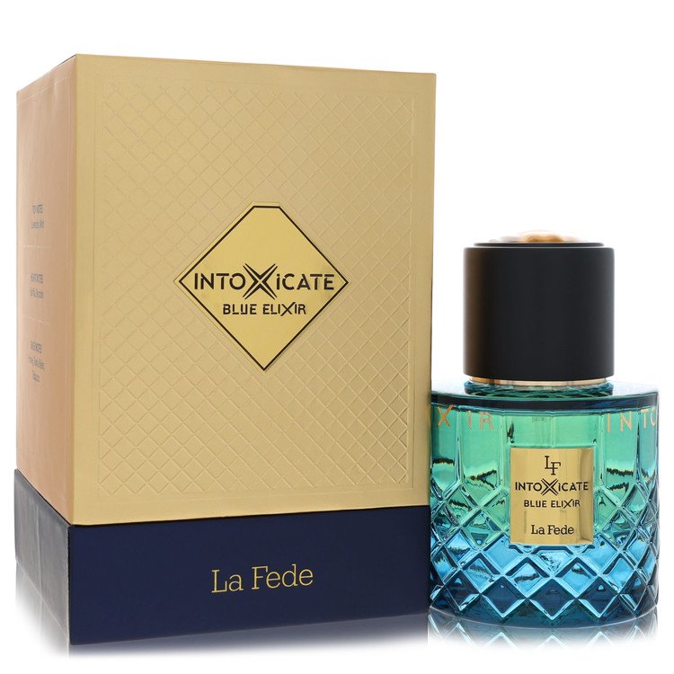 Khadlaj La Fede Intoxicate Blue Elixir by KhadlajEau De Parfum Spray (Unboxed) 3.4 ozKhadlaj3.4 oz