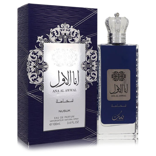 Ana Al Awwal Blue by NusukEau De Parfum Spray 3.4 ozNusuk3.4 oz