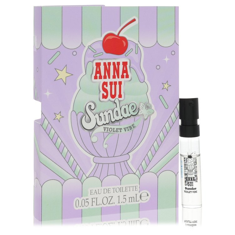 Anna Sui Sundae Violet Vibe by Anna SuiVial (sample) .05 ozAnna Sui.05 oz