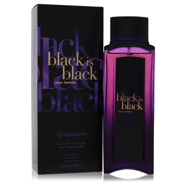 Black is Black by Nu ParfumsEau De Parfum Spray 3.3 ozNu Parfums3.3 oz