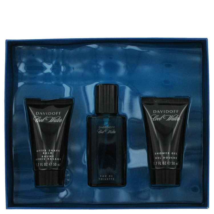 Cool Water by DavidoffGift Set -- 1.4 oz Eau De Toilette Spray +1.7 oz After Shave  Balm+ 1.7 oz Shower GelDavidoff--