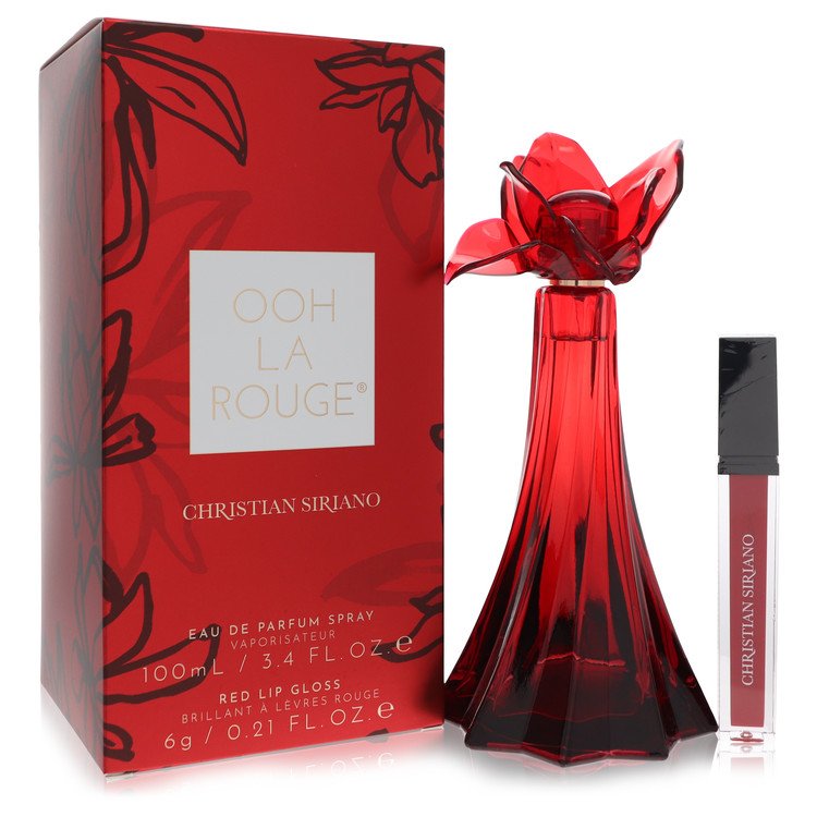 Christian Siriano Ooh La Rouge by Christian SirianoEau De Parfum Spray + 0.21 oz Red Lip Gloss 3.4 ozChristian Siriano3.4 oz