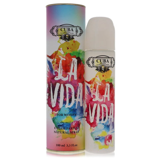 Cuba La Vida by CubaEau De Parfum Spray 3.3 ozCuba3.3 oz