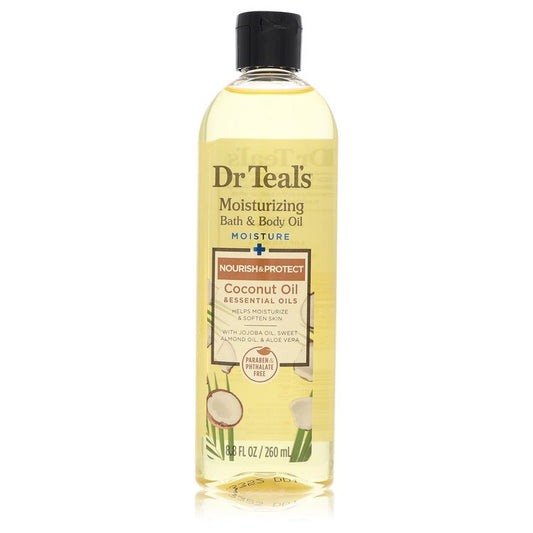 Dr Teal's Moisturizing Bath & Body Oil by Dr Teal'sNourishing Coconut Oil with Essensial Oils, Jojoba Oil, Sweet Almond Oil and Cocoa Butter 8.8 ozDr Teal's8.8 oz