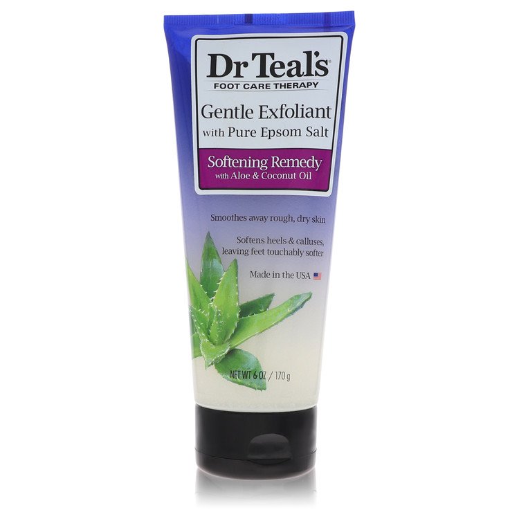 Dr Teal's Gentle Exfoliant With Pure Epson Salt by Dr Teal'sGentle Exfoliant with Pure Epsom Salt Softening Remedy with Aloe & Coconut Oil (Unisex) 6 ozDr Teal's6 oz