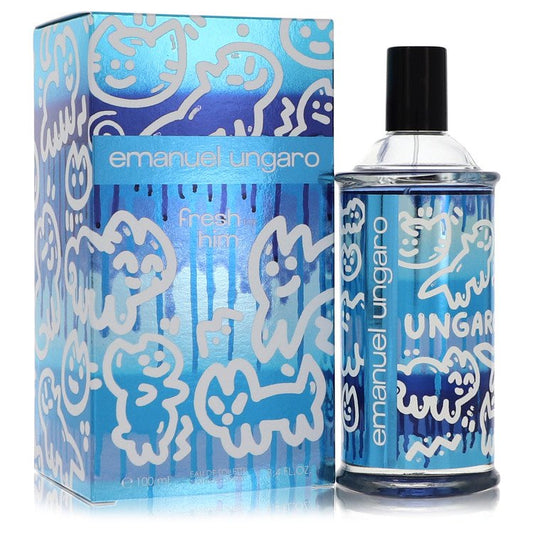 Emanuel Ungaro Fresh For Him by UngaroEau De Toilette Spray 3.4 ozUngaro3.4 oz