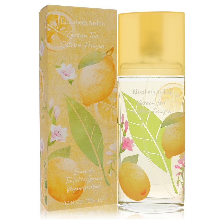 Green Tea Citron Freesia by Elizabeth ArdenEau De Toilette Spray 3.4 ozElizabeth Arden3.4 oz