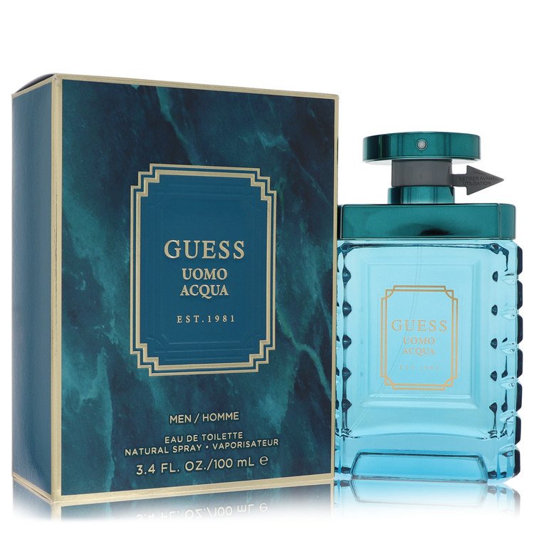 Guess Uomo Acqua by GuessEau De Toilette Spray 3.4 ozGuess3.4 oz
