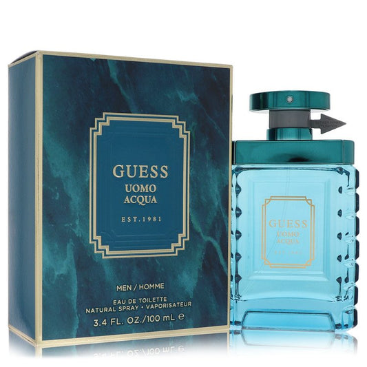 Guess Uomo Acqua by GuessEau De Toilette Spray 3.4 ozGuess3.4 oz