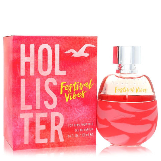 Hollister Festival Vibes by HollisterEau De Parfum Spray 3.4 ozHollister3.4 oz