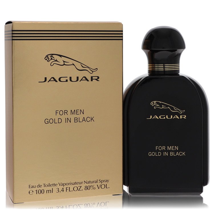 Jaguar Gold In Black by JaguarEau De Toilette Spray 3.4 ozJaguar3.4 oz