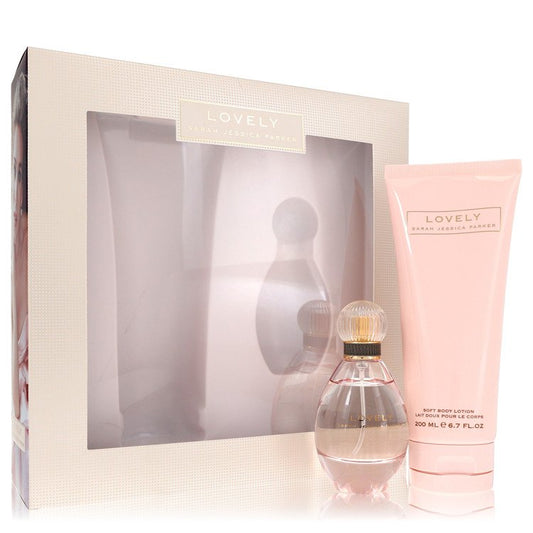 Lovely by Sarah Jessica ParkerGift Set -- 1.7 oz Eau De Parfum Spray + 6.7 oz Body LotionSarah Jessica Parker--