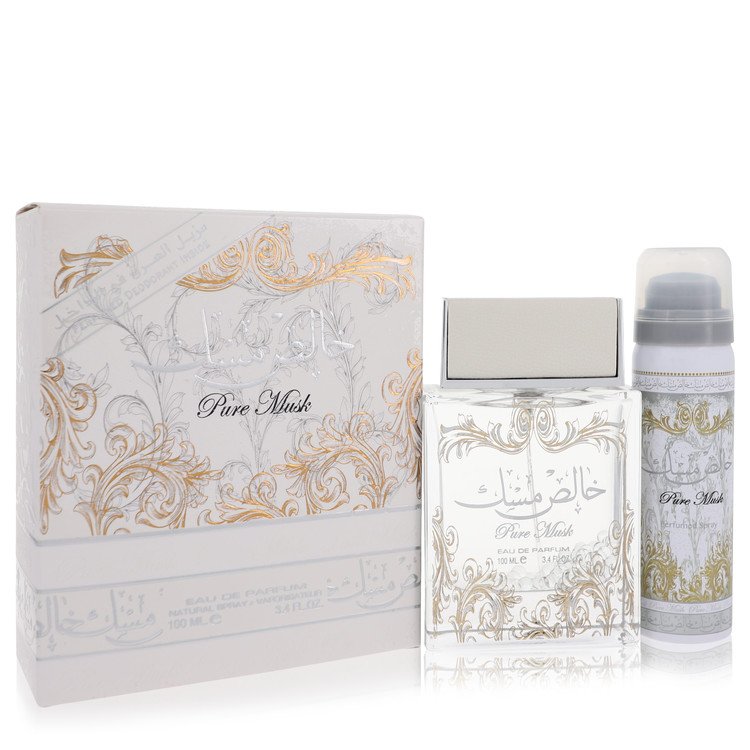 Lattafa Pure Khalis Musk by LattafaEau De Parfum Spray Plus 1.7 Deodorant 3.4 ozLattafa3.4 oz