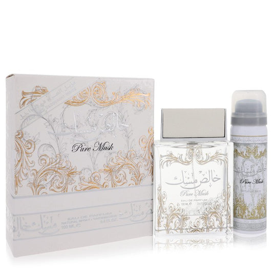 Lattafa Pure Khalis Musk by LattafaEau De Parfum Spray Plus 1.7 Deodorant 3.4 ozLattafa3.4 oz