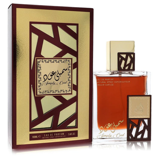 Lattafa Simply Oud by LattafaEau De Parfum Spray (Unisex) 3.4 ozLattafa3.4 oz