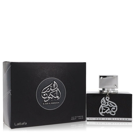 Lattafa Al Dur Al Maknoon Silver by LattafaEau De Parfum Spray (Unisex) 3.4 ozLattafa3.4 oz
