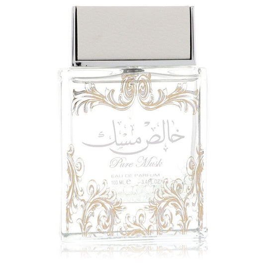 Lattafa Pure Khalis Musk by LattafaEau De Parfum Spray (unboxed) 3.4 ozLattafa3.4 oz