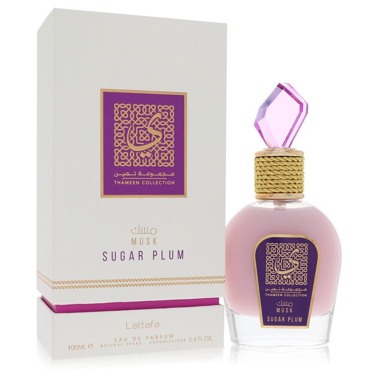 Lattafa Musk Sugar Plum by LattafaEau De Parfum Spray (Unisex) 3.4 ozLattafa3.4 oz