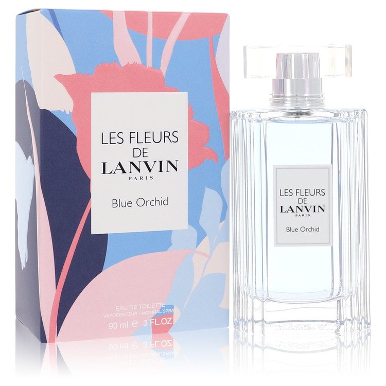 Les Fleurs De Lanvin Blue Orchid by LanvinEau De Toilette Spray 3 ozLanvin3 oz