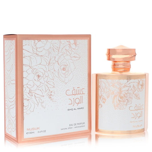 Nusuk Ishq Al ward by NusukEau De Parfum Spray (Unisex) 3.4 ozNusuk3.4 oz