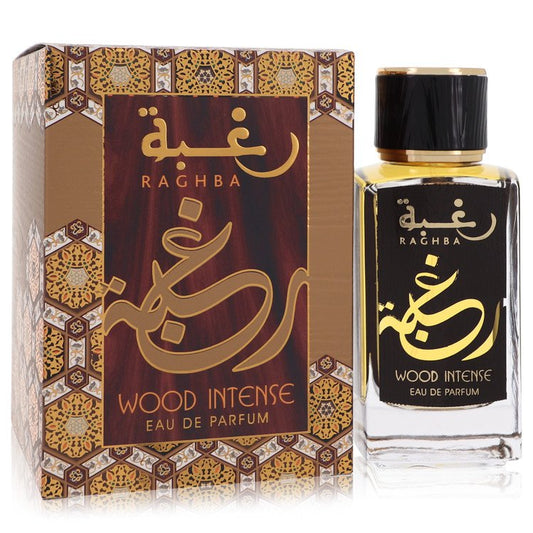 Raghba Wood Intense by LattafaEau De Parfum Spray (Unisex) 3.4 ozLattafa3.4 oz