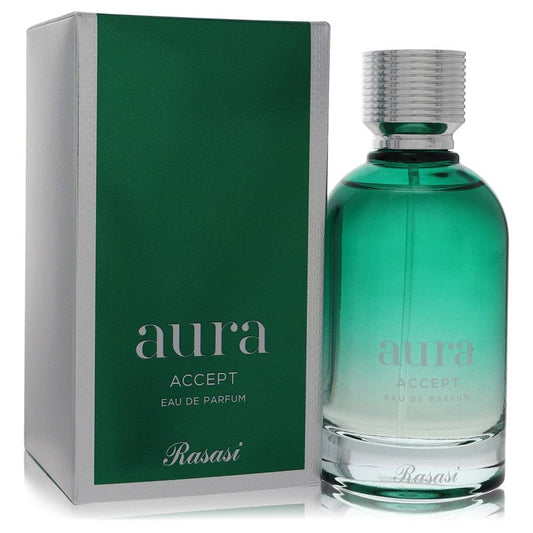 Rasasi Aura Accept by RasasiEau De Parfum Spray (Unisex) 3.3 ozRasasi3.3 oz