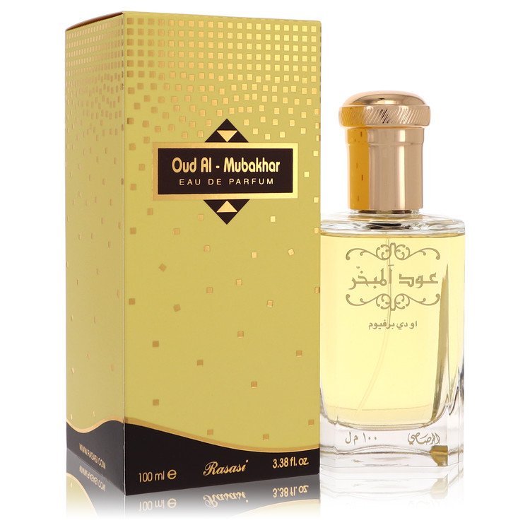 Rasasi Oud Al Mubakhar by RasasiEau De Parfum Spray (Unisex) 3.3 ozRasasi3.3 oz