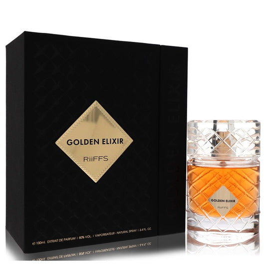 Riiffs Golden Elixir by RiiffsExtrait De Parfum Spray (Unisex) 3.4 ozRiiffs3.4 oz