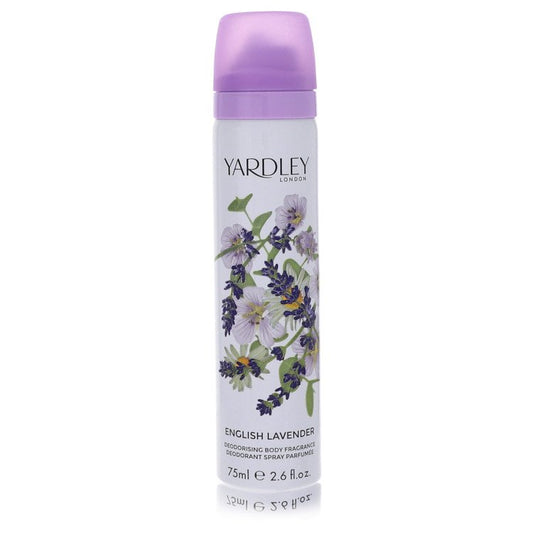 English Lavender by Yardley LondonRefreshing Body Spray (Unisex) 2.6 ozYardley London2.6 oz