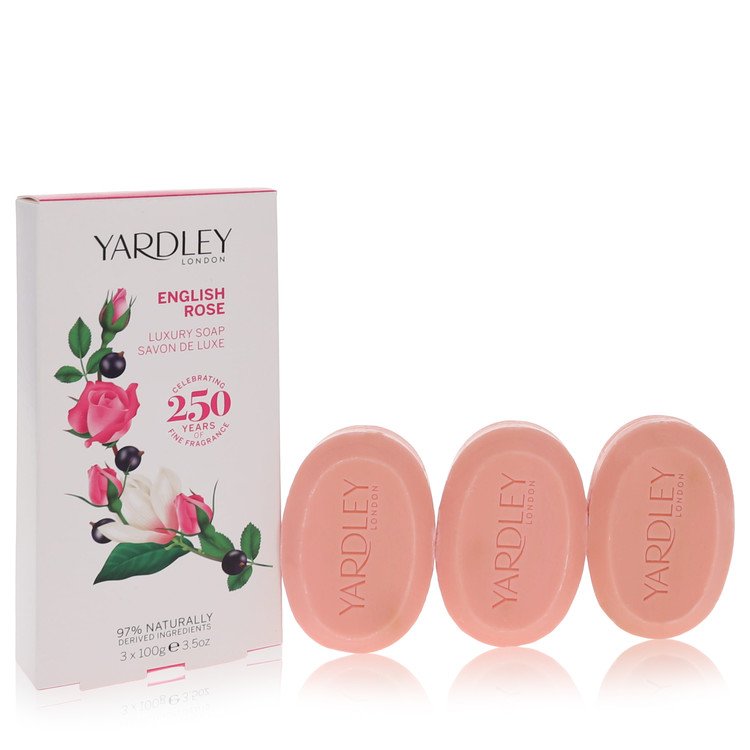 English Rose Yardley by Yardley London3 x 3.5 oz  Luxury Soap 3.5 ozYardley London3.5 oz